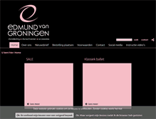 Tablet Screenshot of edmundvangroningen.nl